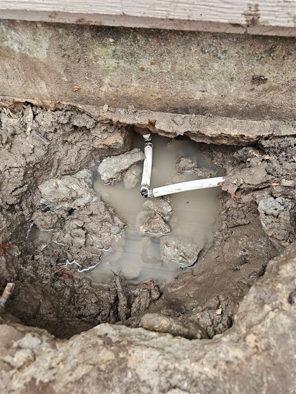 Plumbing work