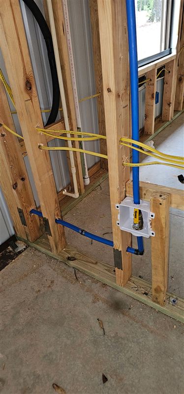 Plumbing work