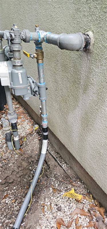 Plumbing work