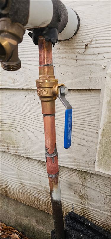 Plumbing work