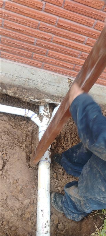 Plumbing work