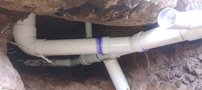 Plumbing work